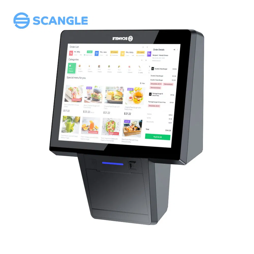 Scangle K2 9.7" Wall Mounted Touch Screen POS System for Retail