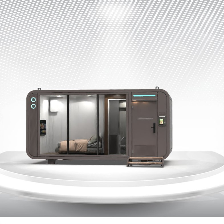 Tiny House Modern Luxury Furniture Fashion Design Sleek and Durable Living Spaces Now Available Aluminum Capsule Houses