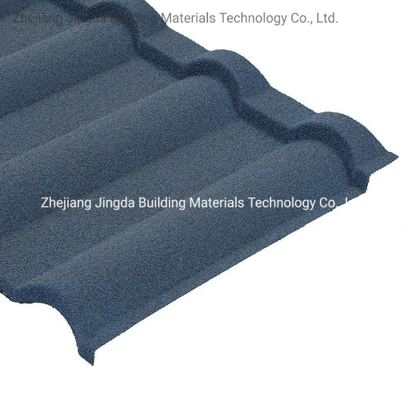 50 Years of Warranty Eather-Resistant Milano Stone Coated Metal Roofing Tiles for Southeast Asia