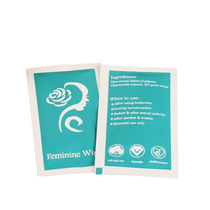 OEM Feminine Antibacterial Hygiene Fruit Flavor Personal Care Intimate Cleaning Wet Wipes