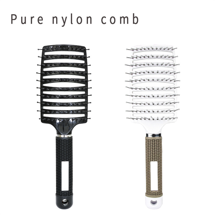 Массажная расческа для волос с щетиной и нейлоном