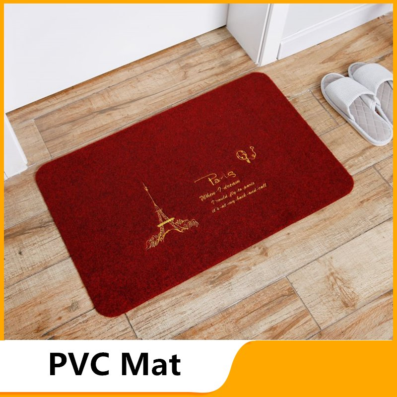 Kitchen Anti-Slip Mats Polyester Velour TPR Backing Door Mats