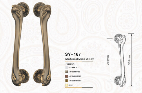 Simple Antique Style Zinc Alloy Classic Cabinet Handle (SY-095 AB)