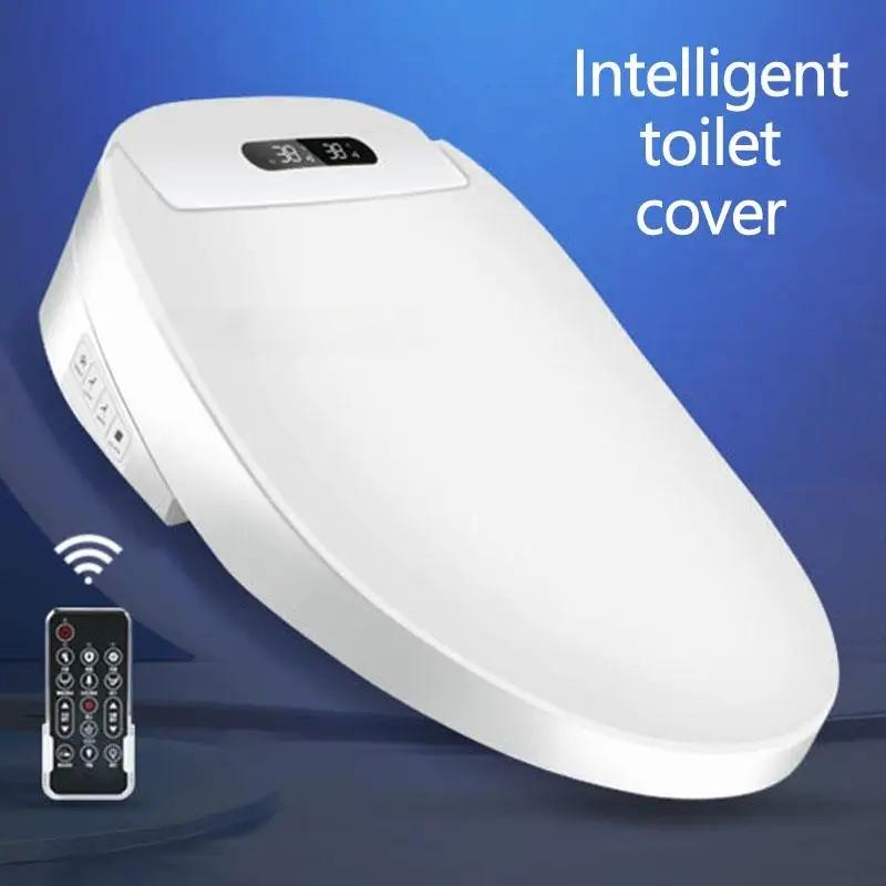 Elongated Electronic Dryer Smart Bidet Luxury Toilet Seat Cover for Bathroom Bowls