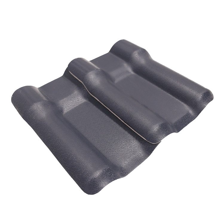 Spanish Style Synthetic Resin ASA PVC Plastic Roof Tile for Prefab House Roofing