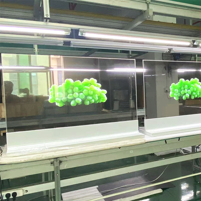 Прозрачный OLED-дисплей Smart Transparent Digital Signage 006