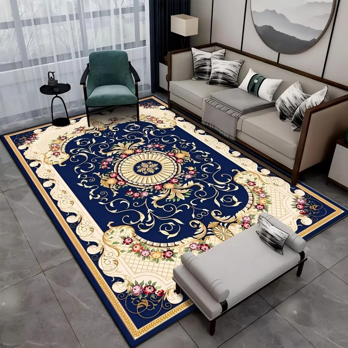 1688 Electric Heating Pad Fabric Carpet for Sofa/Chair - Portable, Warm and Cozy