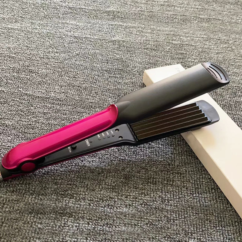 Negative Ion Electric Splint for Straightening Large Curls