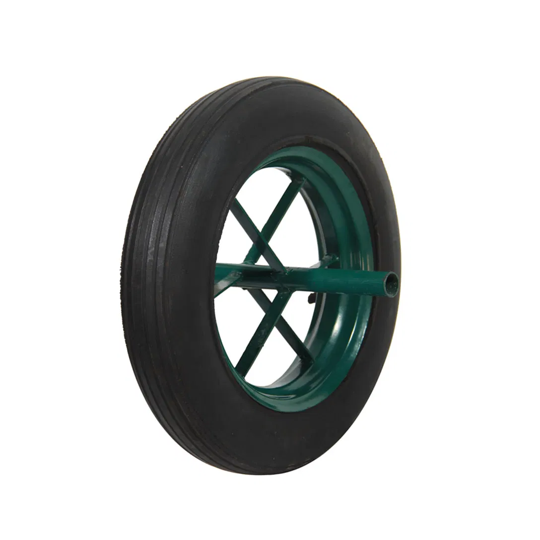 Durable Solid Rubber Tire for Tool Cart and Trolley Wheels