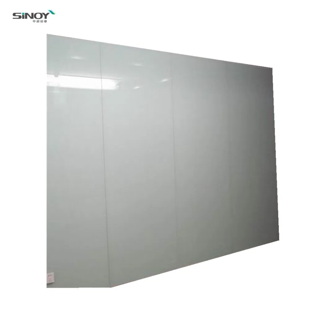 4mm-6mm Ultra White Wall Lacquer Glass Pure White Back Painted Glass