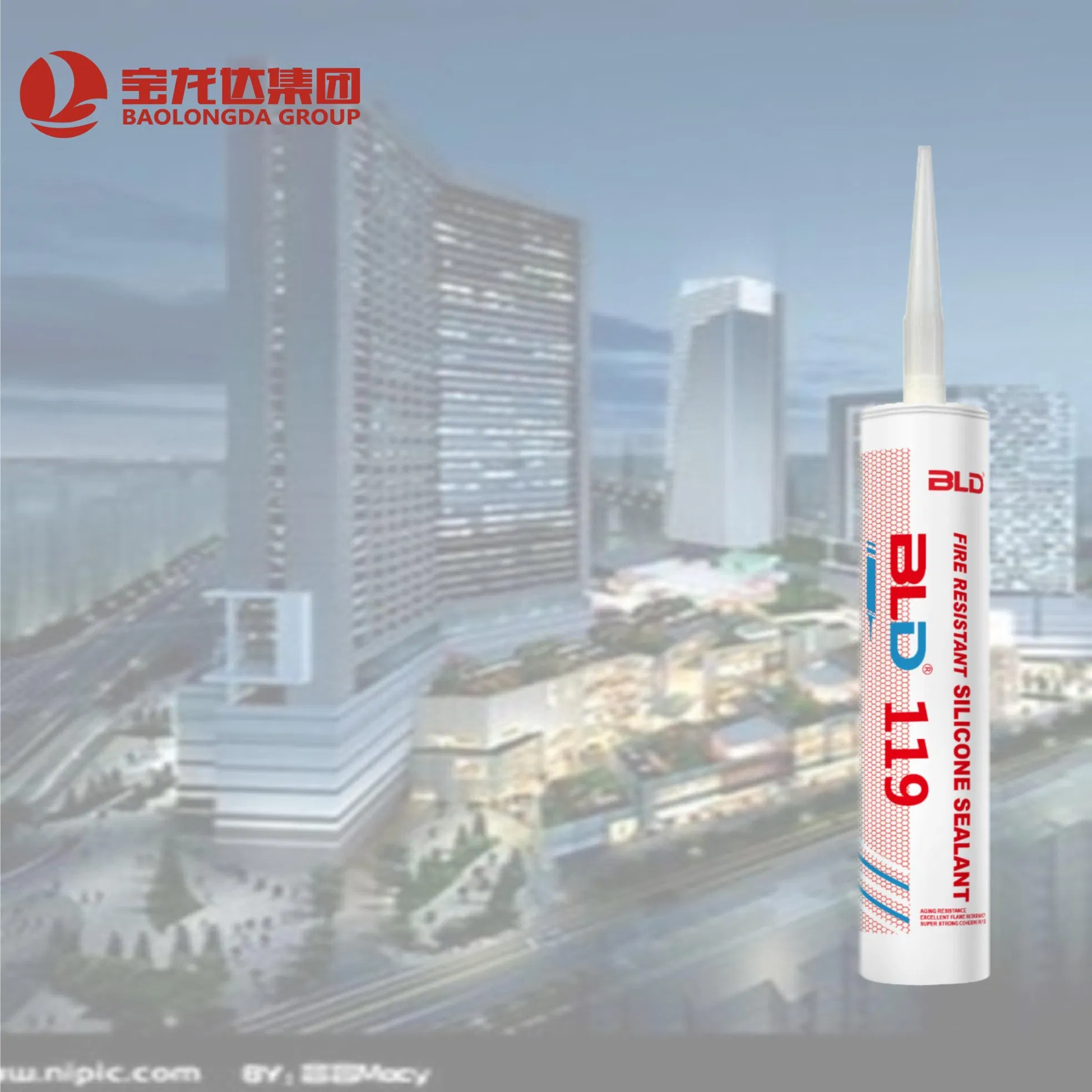 Fire-Resistant Silicone Sealant with UV and Ozone Resistance