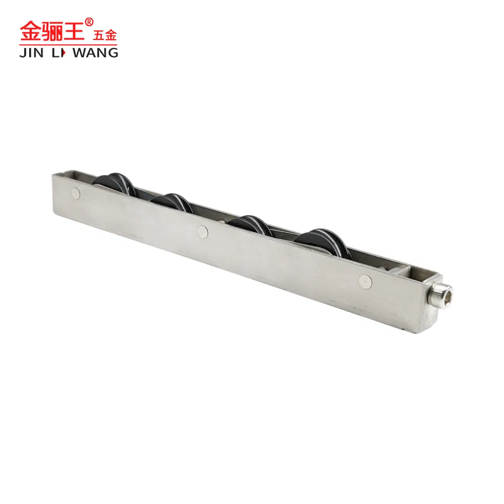 Factory Price Factory Direct Heavy Duty U Groove Nylon Pulley Ball Bearing 4 Wheels Stainless Steel Sliding Door Roller for Aluminum Window Patio Door