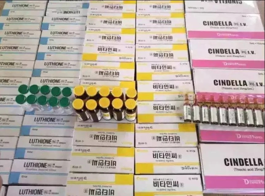 2024 Glutathione IV Gsh Injection Glutanex IV Whitening Cindella Sets Injection Luthione Thioctic Acid Vitamin C Skin Whitening Injection Snow White Glutax
