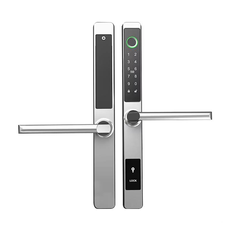 Security Glass Door Keyless Fingerprint Digital Cerradura Intelligente Smart Lock