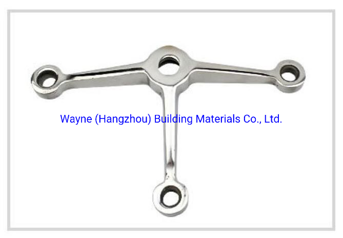 120mm Stainless Steel Glass Spider with 3 Arms; /Point-Fixed Curtain Wall Hardware with High Quality and Best Price