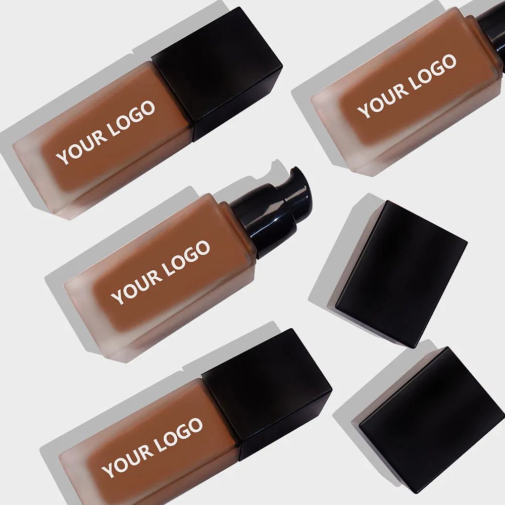 Premium Vegan Matte Foundation for 24-Hour Full Coverage