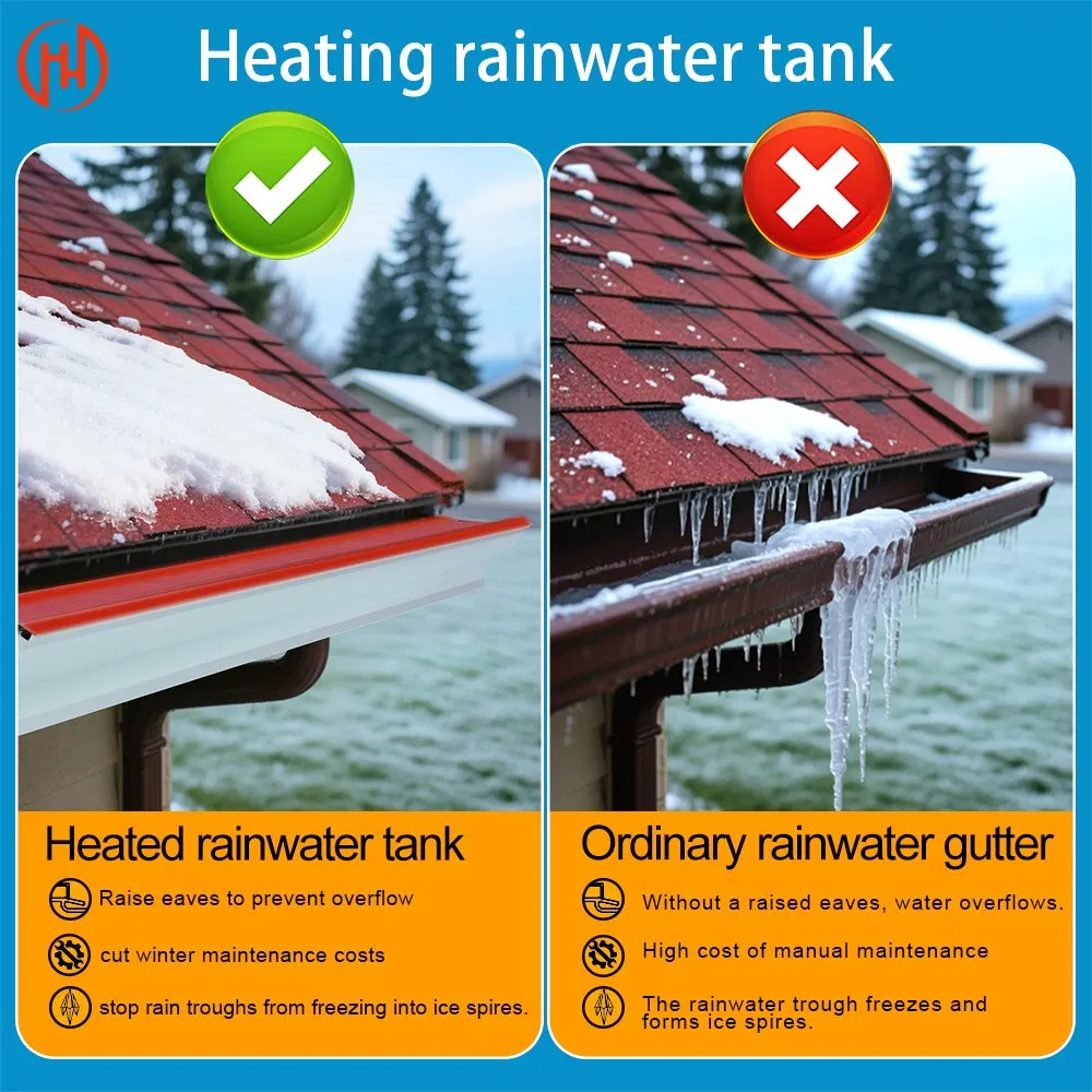 Good Quality Heated Gutter Guard System