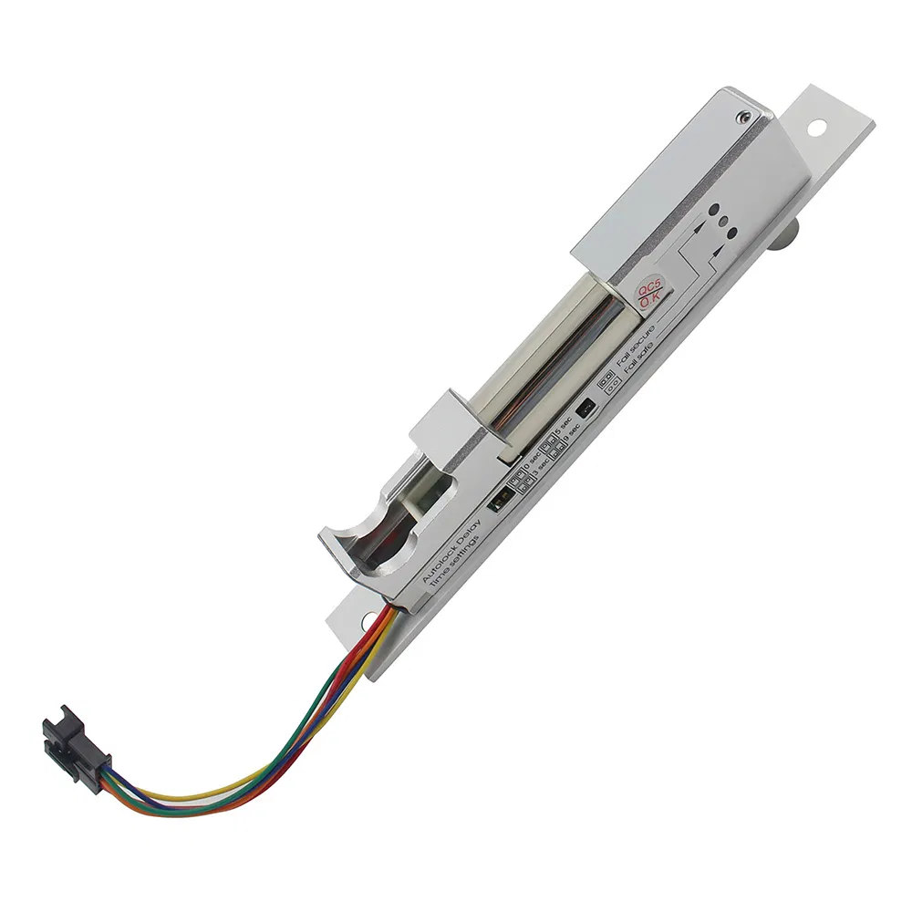 Adjustable Mode Fail-Secure&Fail-Safe Full Solid Stainless Steel Micro Dead Bolt Lock with Emergency Key