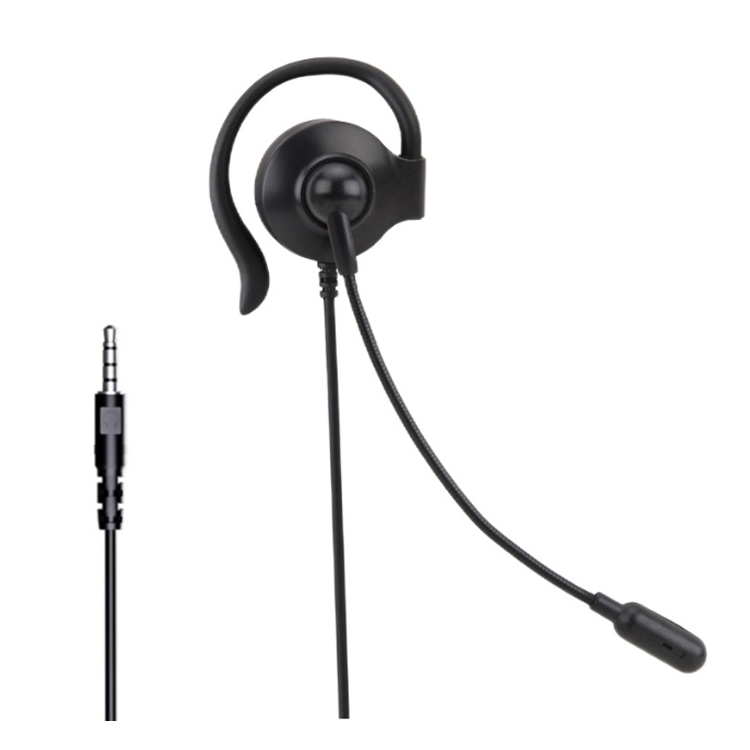 Гарнитура проводная USB с оголовьем для уха