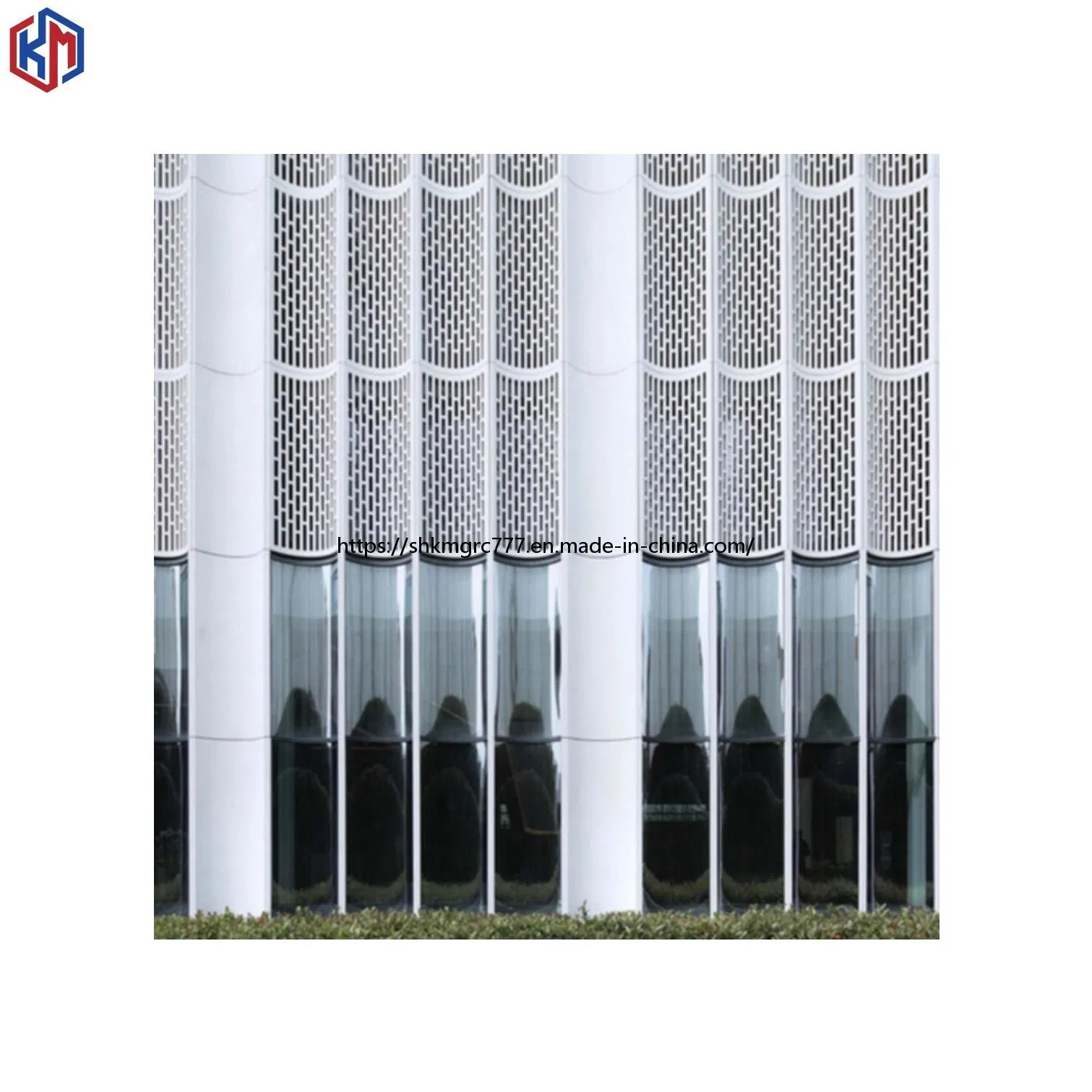 Light Weight GRP Fiberglass Sculpture Gfrp Exterior Decoration 3D Wall Panel for Playground Pleasure Garden Theme Parks