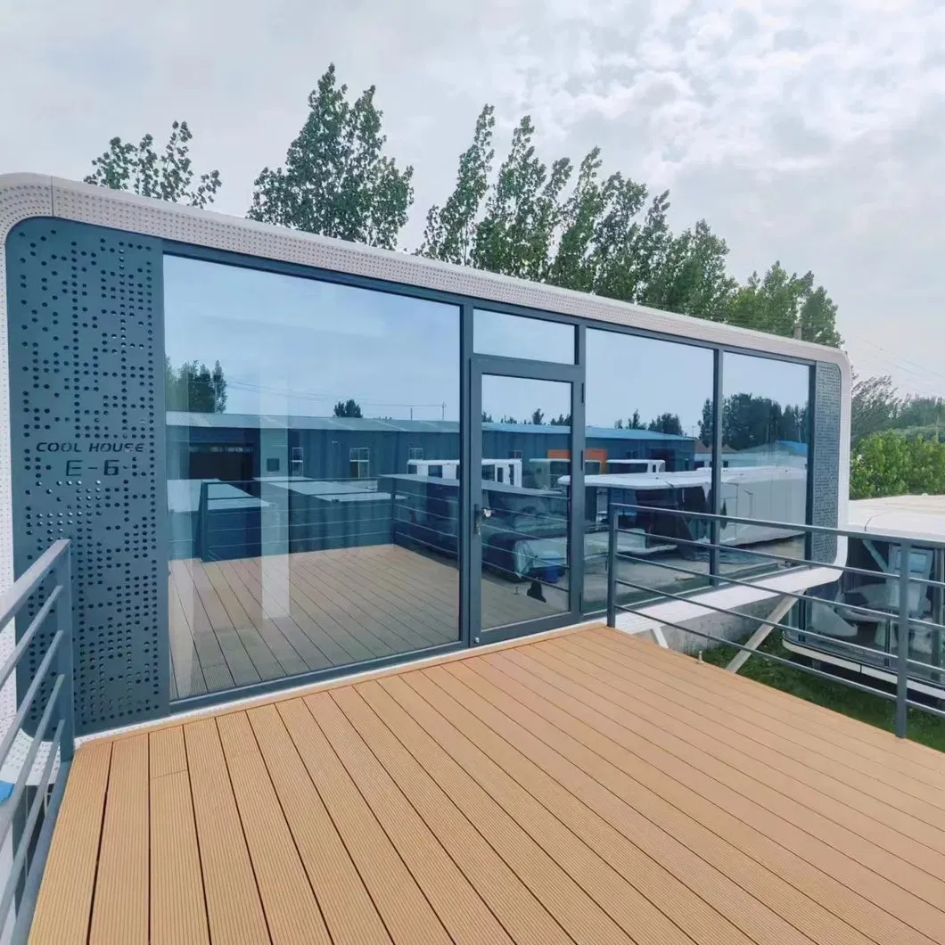 China Export Factory Prefab Modular Portable Mobile Apple Cabin 20FT 30FT 40FT House with Sewage Treatment System for Remote Scenic Area Cabin House with CE ISO
