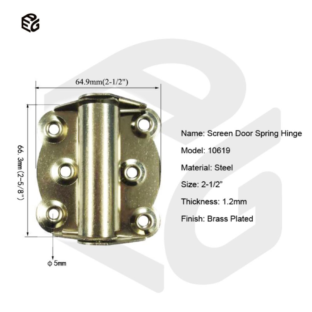Durable Single Action Door Hinges for Windows and Doors