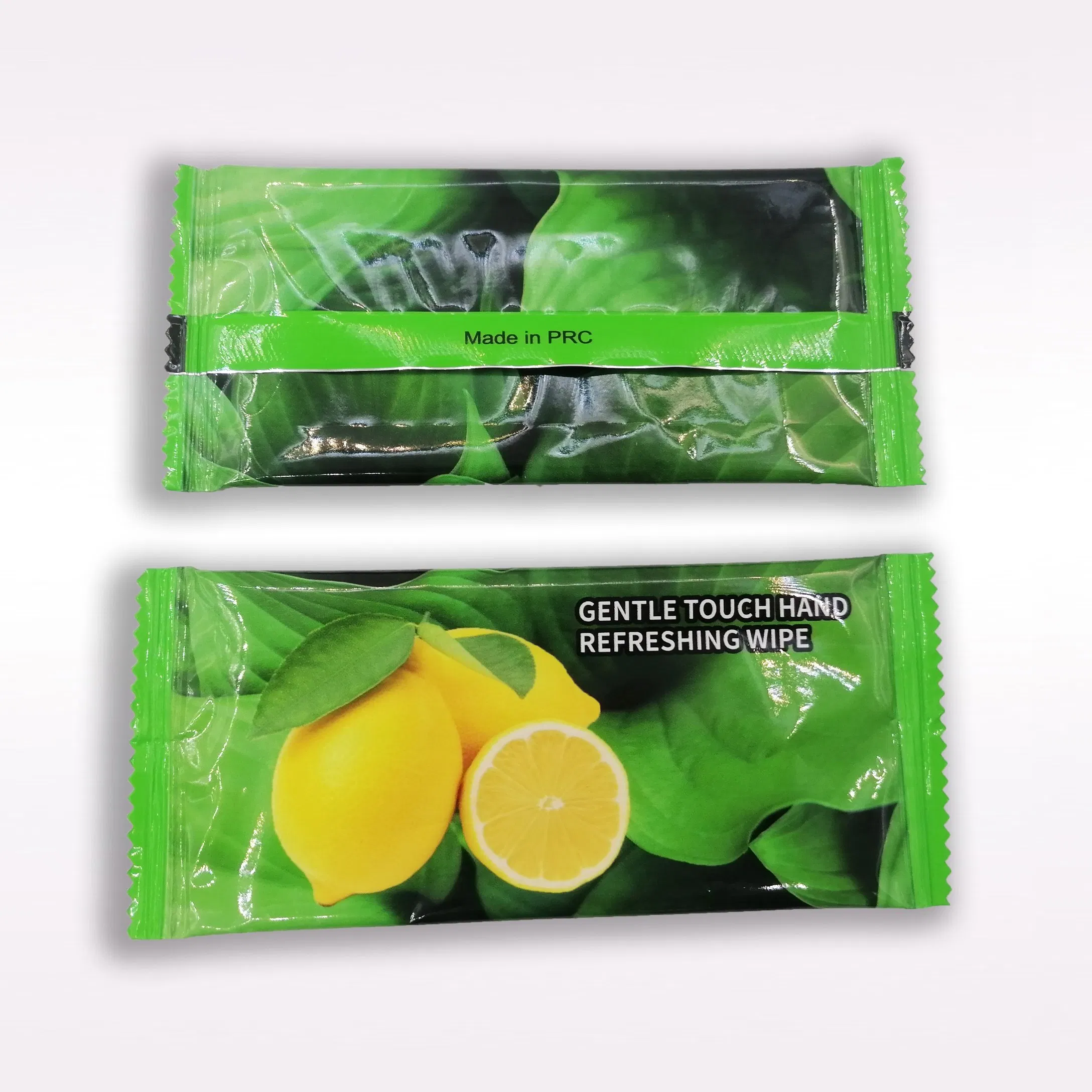 OEM Individually Wrapped 1 Ply Wet Wipes Serviettes Private Label Hand Wipes for Restaurants Hotels Airline Wipes