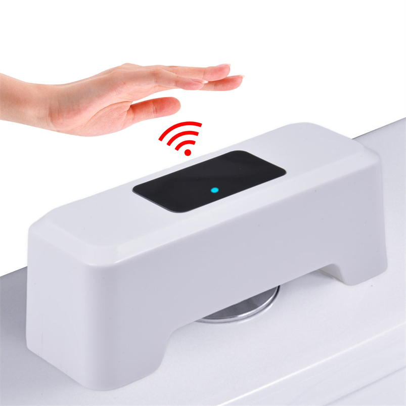 High-Quality Automatic Touchless Toilet Flush Aid with on-Touch Sensor and Wide Application in Bathroom Settings Valves Sensor Flush Switch