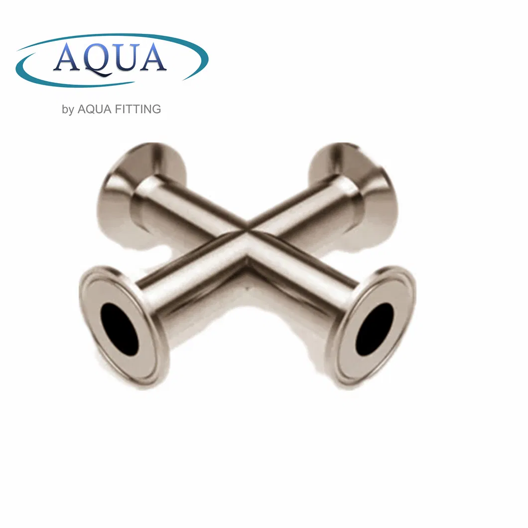 304/316 Stainless Steel Male Female Equal Reducing Threaded Pipe Fitting Cross