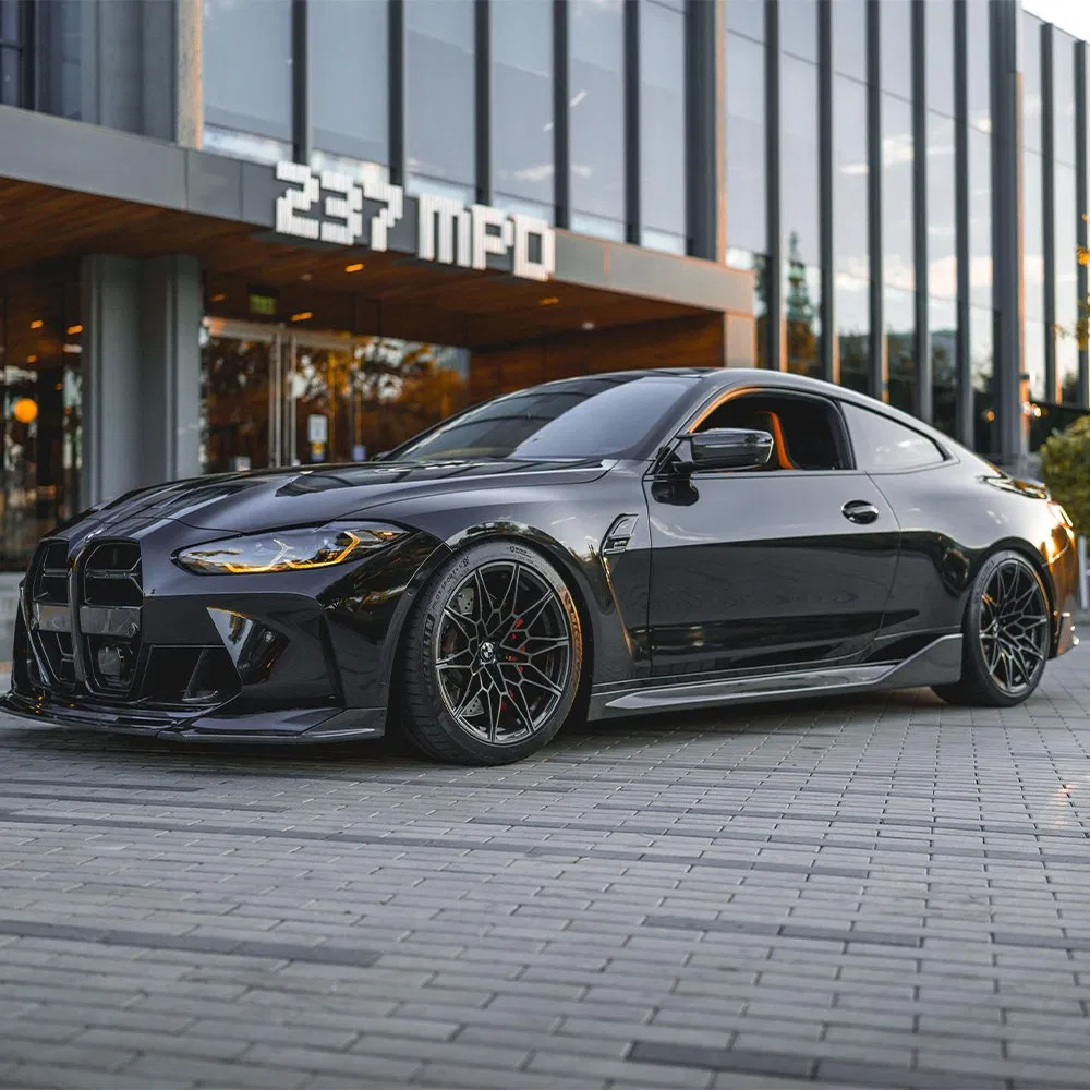 Боковые пороги из карбона для BMW M3 G80 и M4 G82 (2021+)