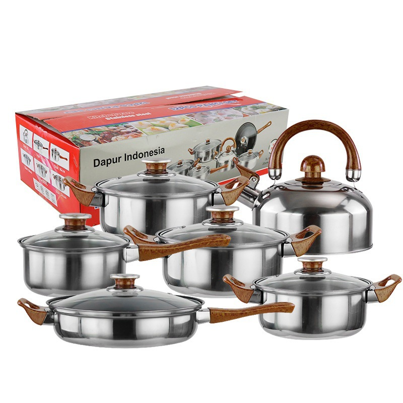 Stainless Steel Soup &amp; Stock Pots Cookware Sets