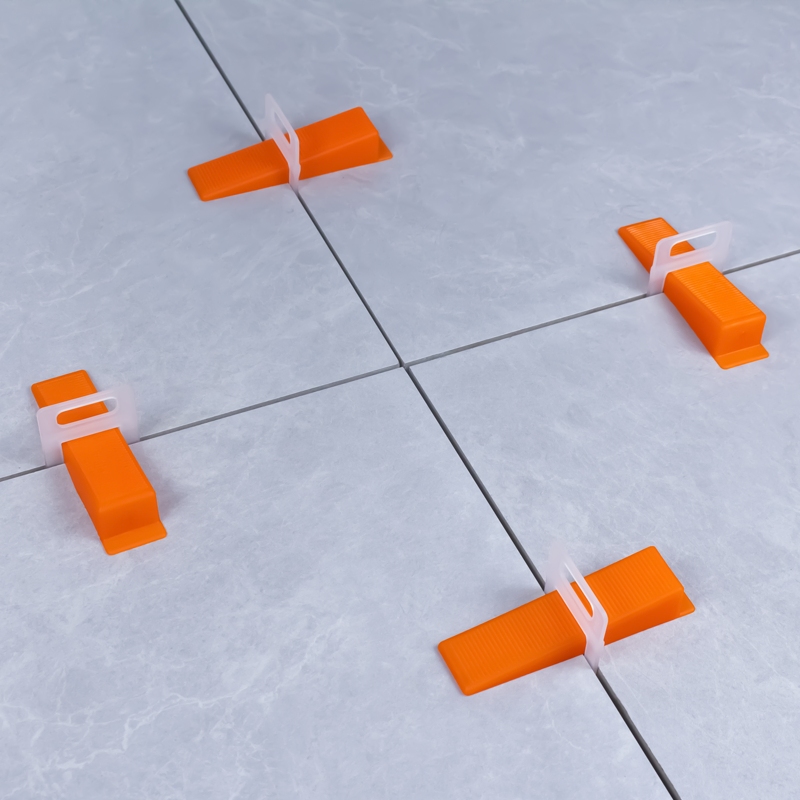 Ceramic Tile Leveling System and Wedges Kit for DIY Installation
