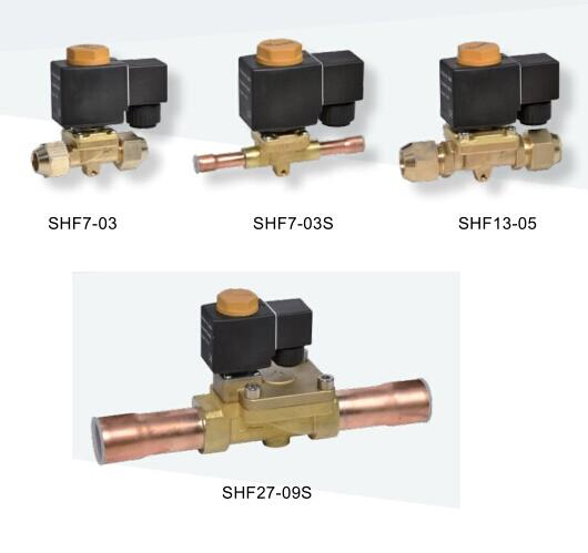 3/8" Refrigeration Charging Pipe Copper Solenoid Check Valve