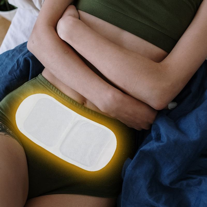 Heat Relief Patch Soothe Cramps for up to 10 Hours with Heat From Activated Carbon