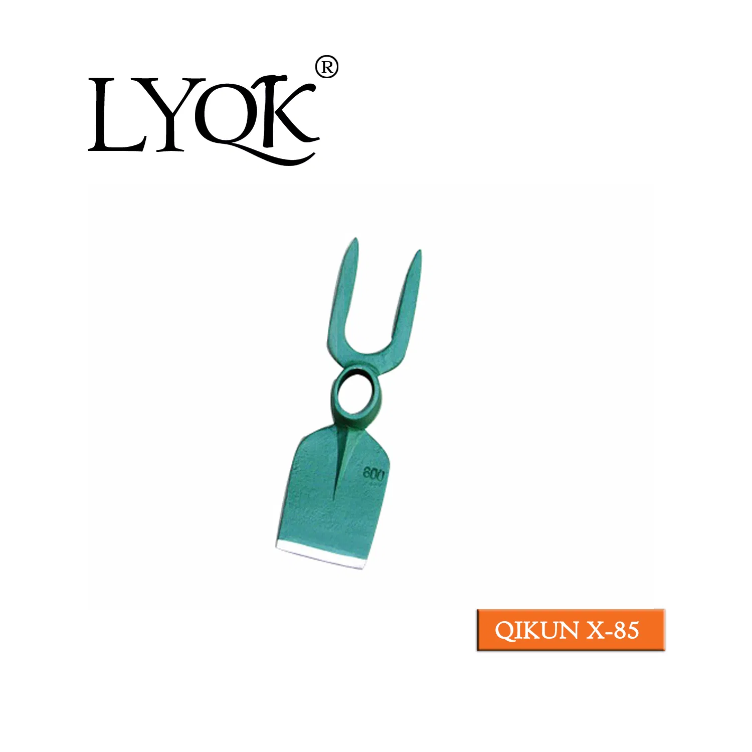 X-82 High Quality Rail Steel 65mn Agriculture Farm Garden Hardware Hand Tools Pick Head Mattock Pickaxe