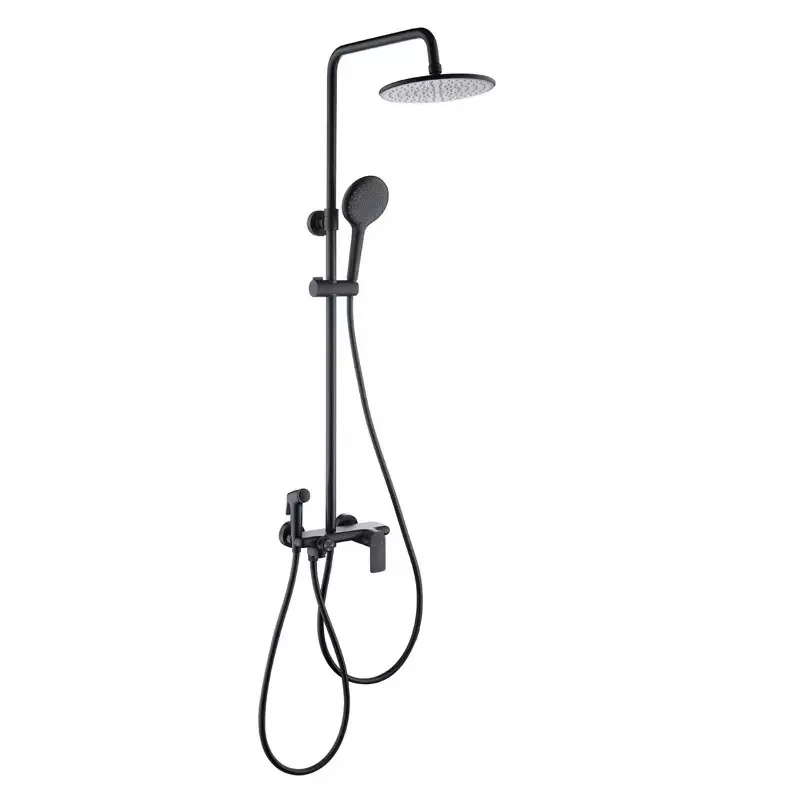 Amazon Hot Selling Shower Set Brass Chrome Star Sky Pressurized Shower