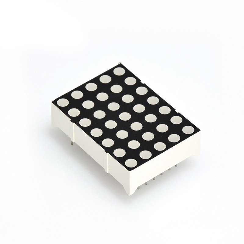 Матричный дисплей LED 5x7, красный, общий анод