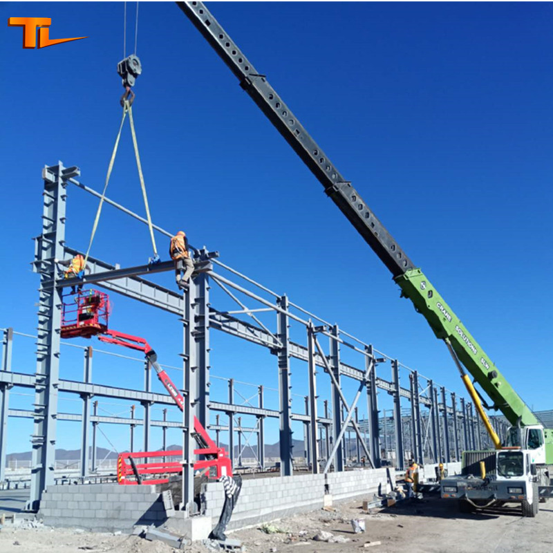 High Quality Steel Column and Beam for Steel Shed Building Material