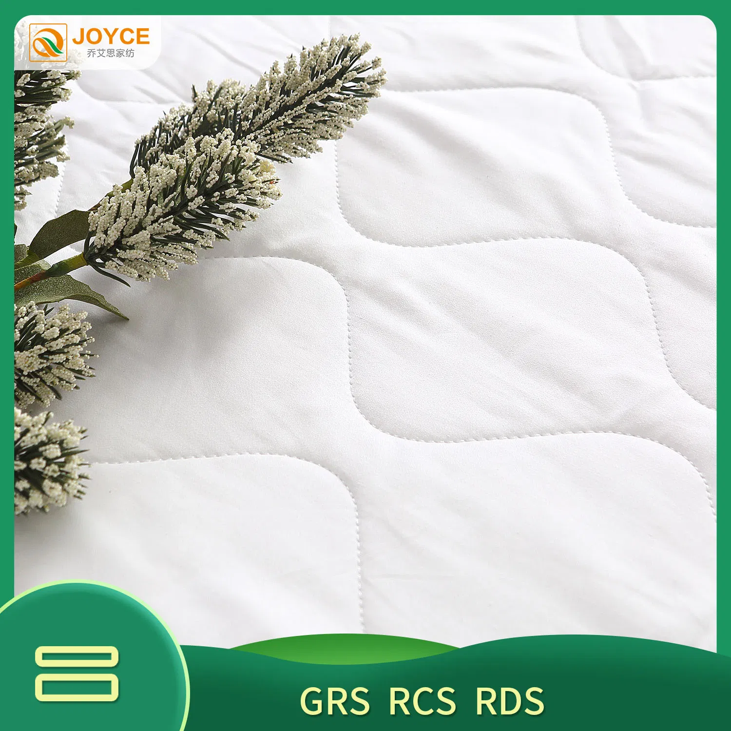 China Wholesales Manufacturer 400t Cotton Cover Filling Cotton Mattress Cover