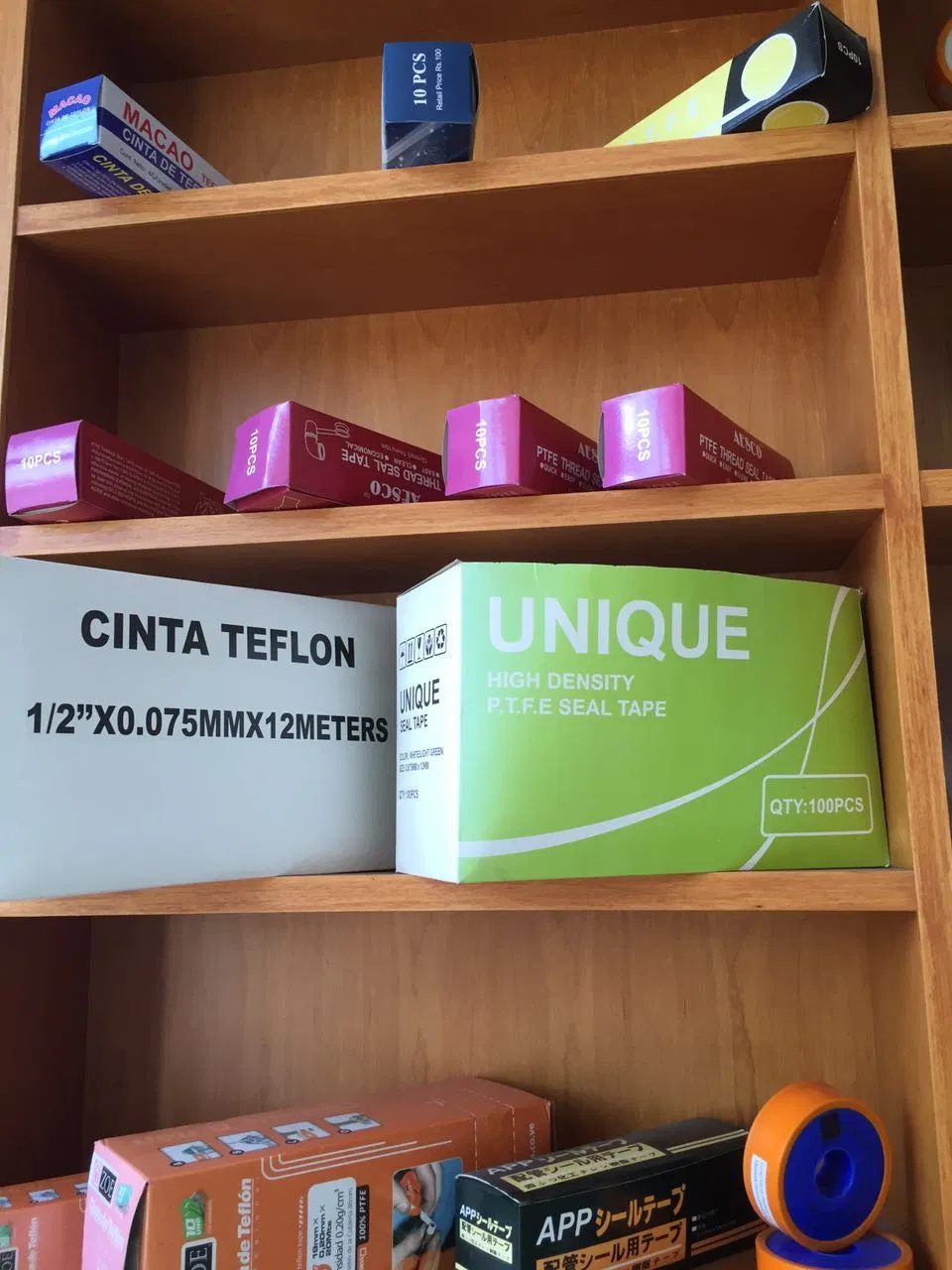 India Thai Peru Tape PTFE Tape for India Thai Vietnam