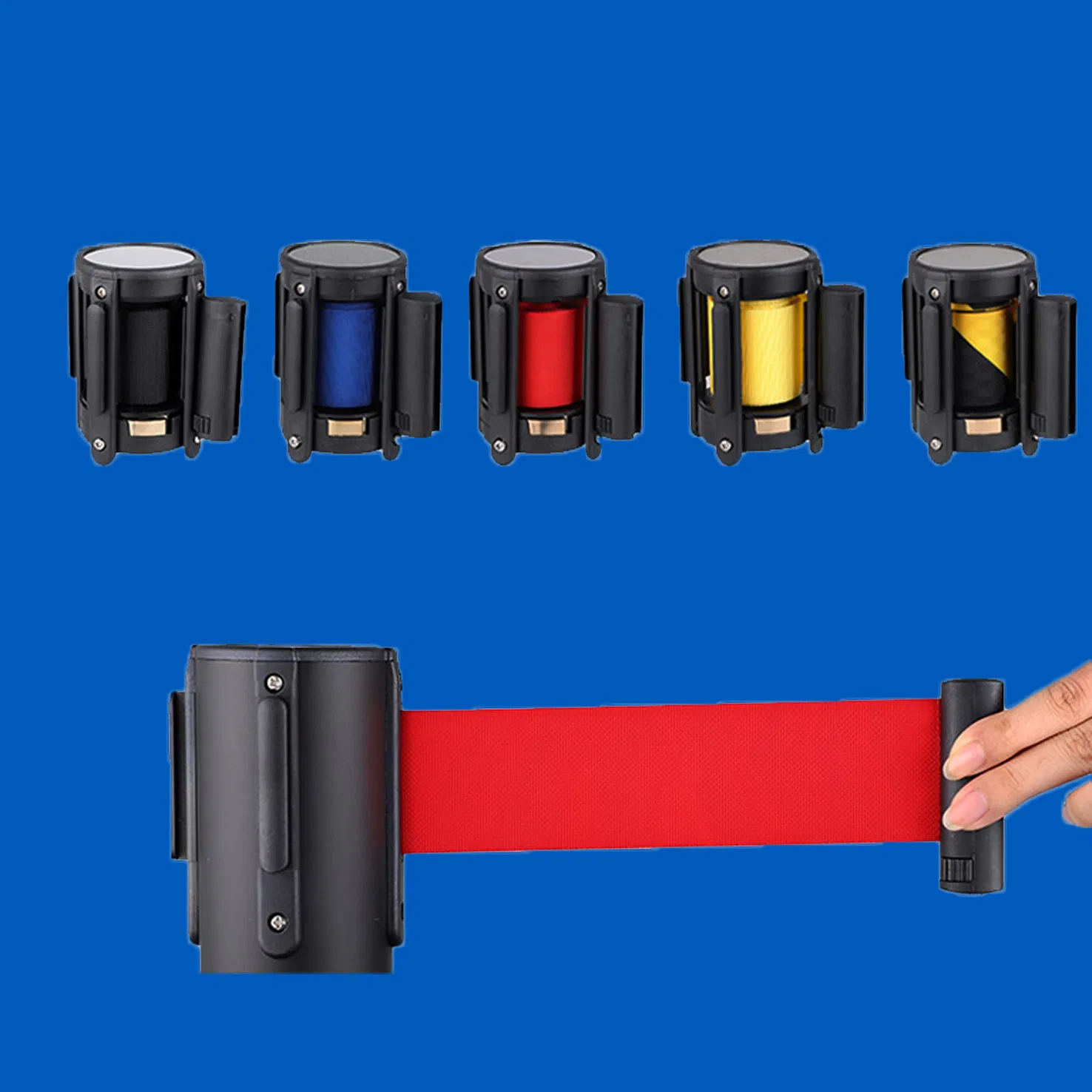 Stainless Steel Mirror Silver Queue Divider Q Post Stanchion 90cm