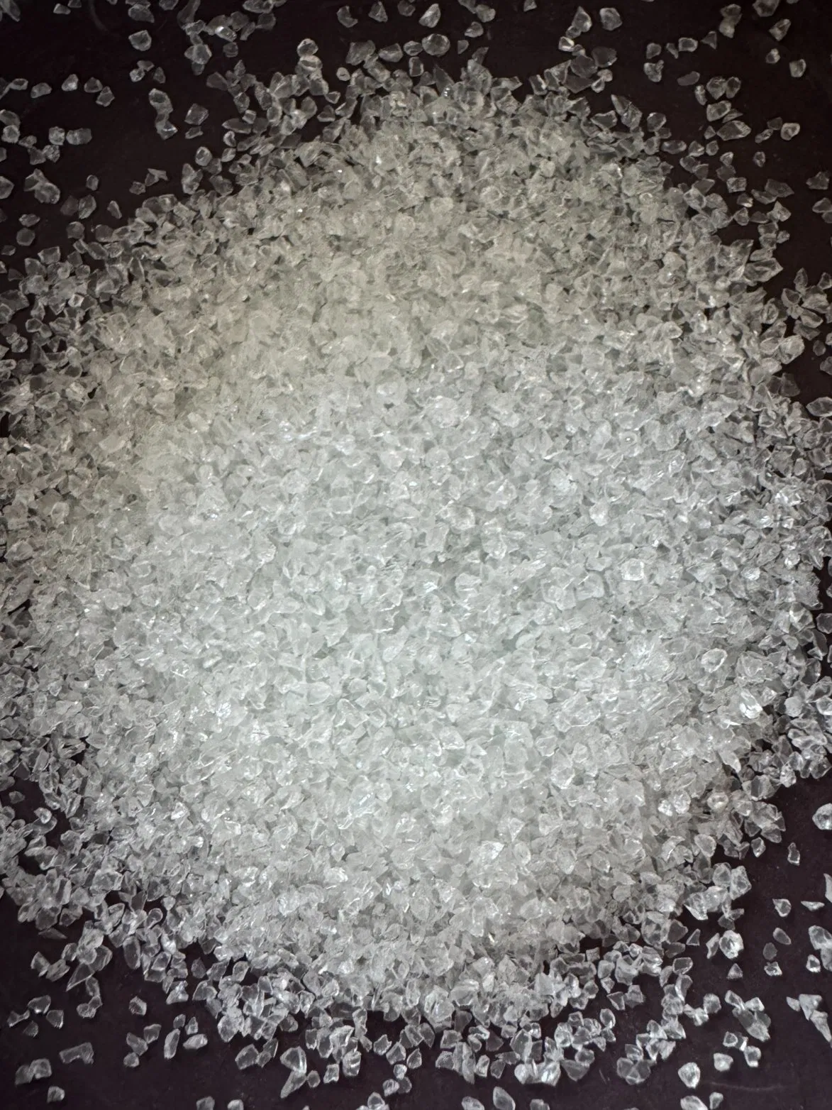 Белый стеклянный песок 8-16 меш