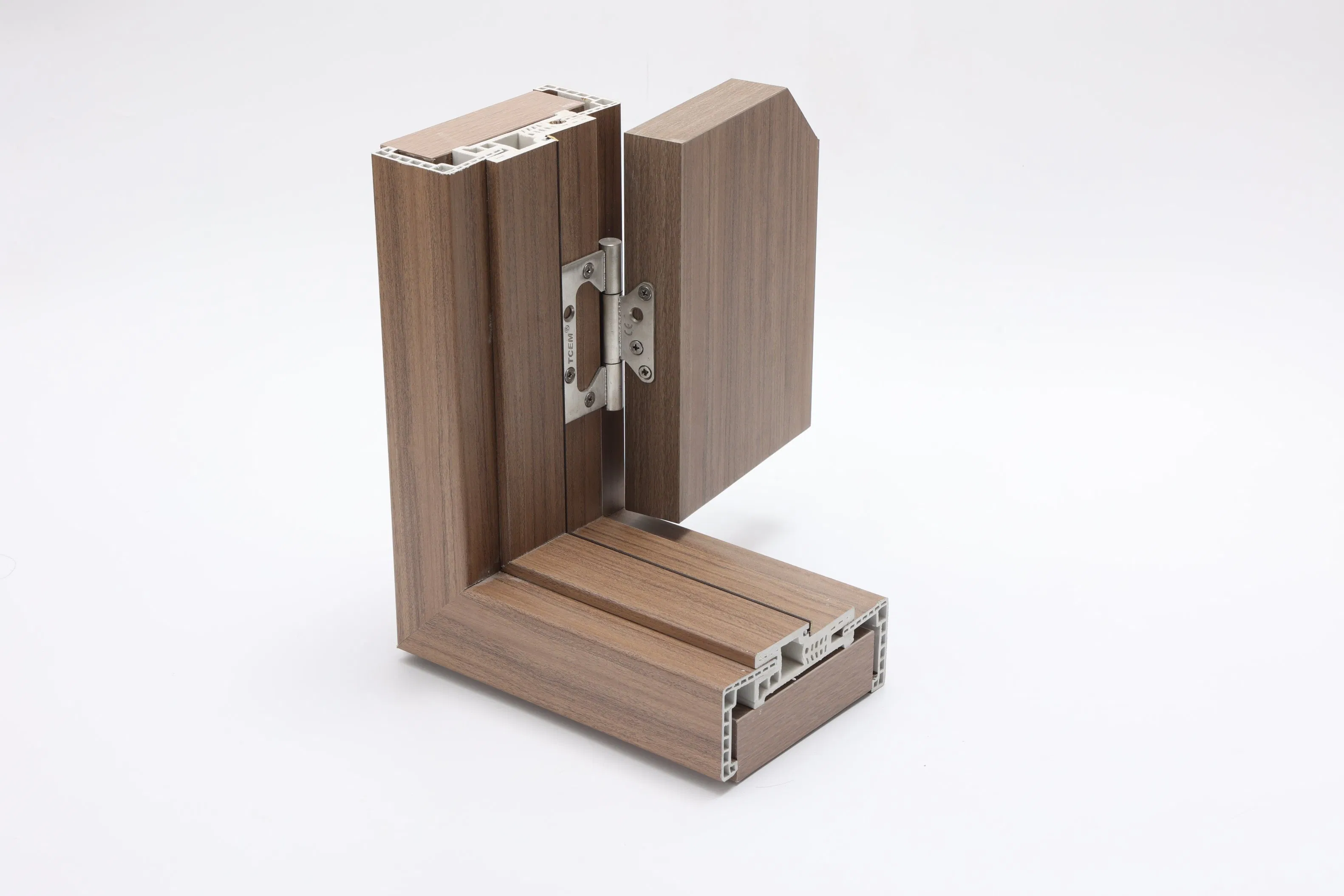 Modern Interior WPC Door Waterproof Thermal Insulated Non Toxic