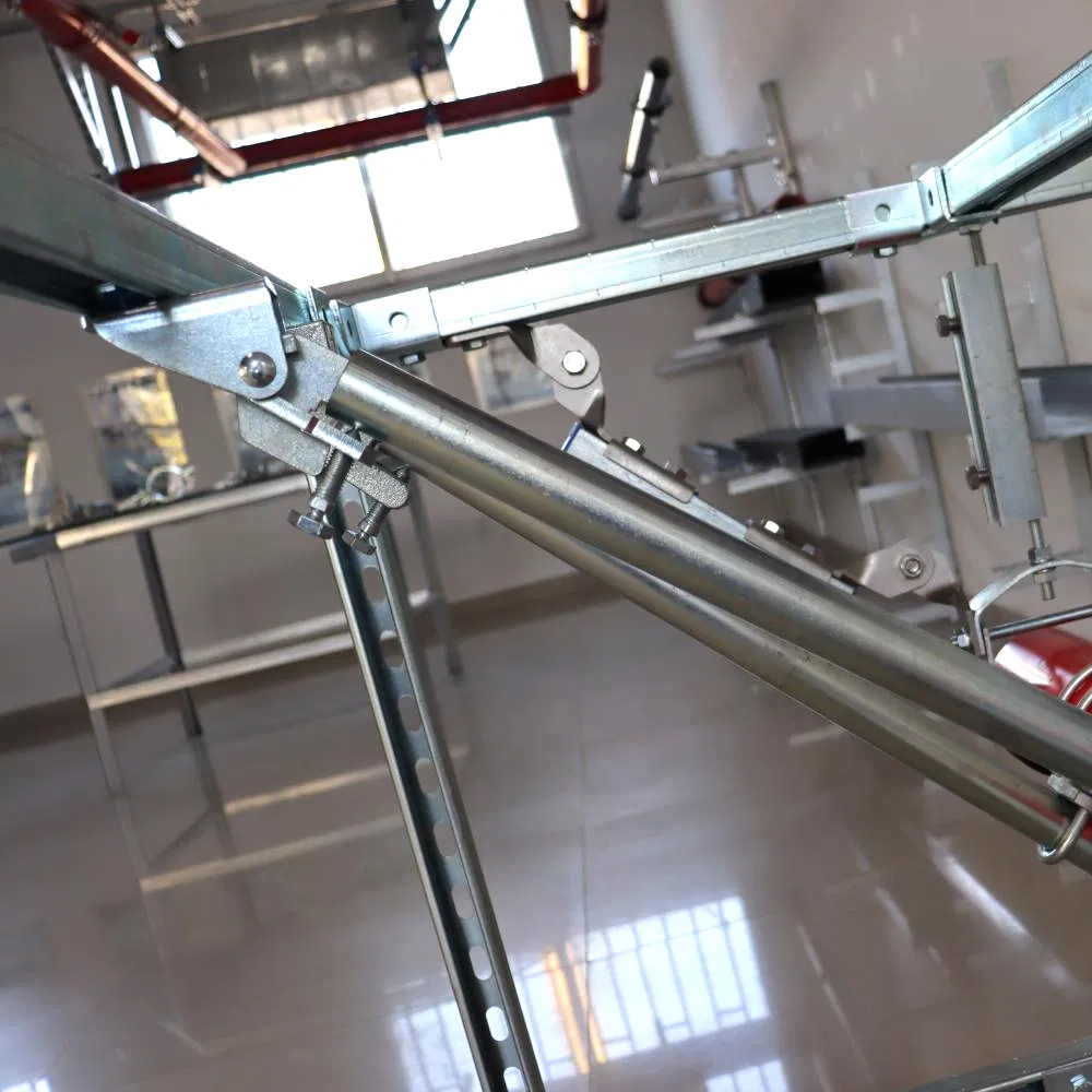 FM CE UL Certified Seismic Bracket Universal Adjustable Swivel Connector