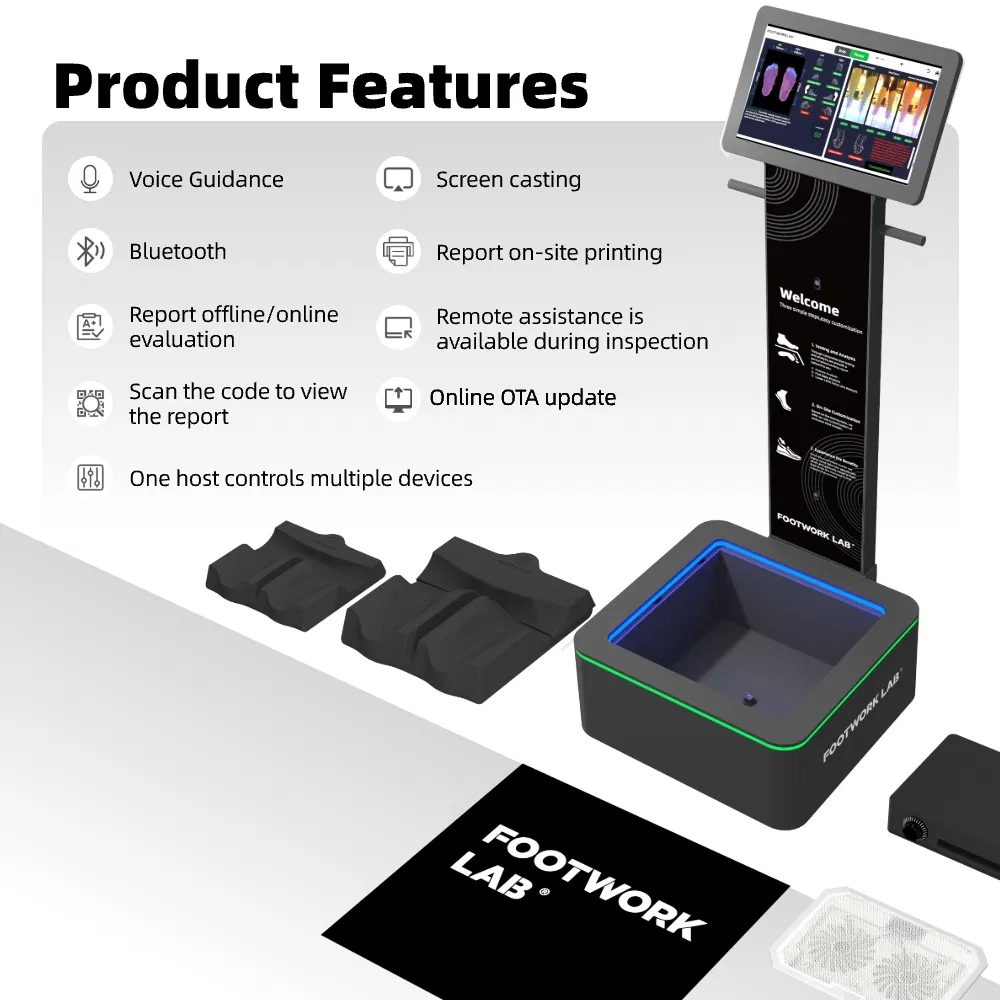 Foot Scanner Orthotic Insoles Podologia Podoscope Custom Insole Scan Feet 3D Scanner