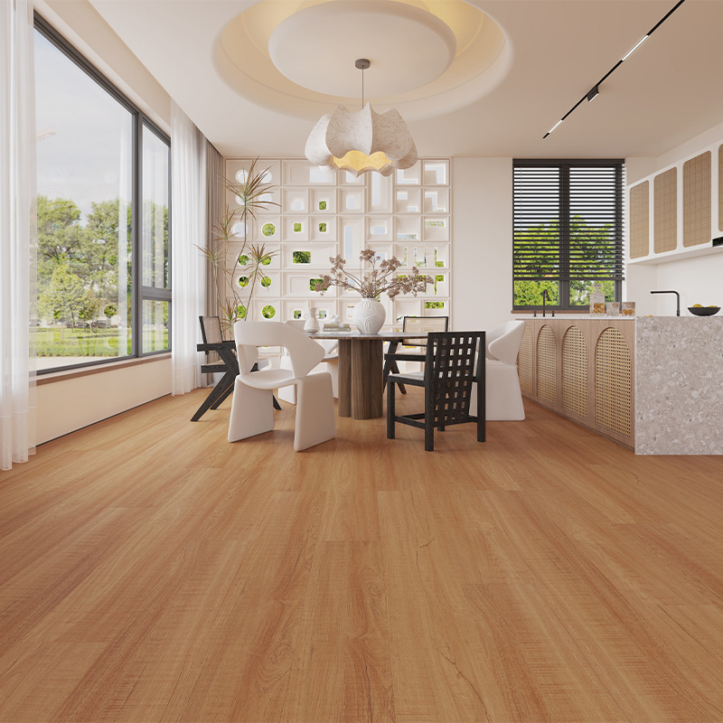 OEM Parquet Flooring Tiles Waterproof Laminated PVC Wood Grain PVC Luxury Vinyl Plank Floor Lvp Spc Flooring 8mm Waterproof
