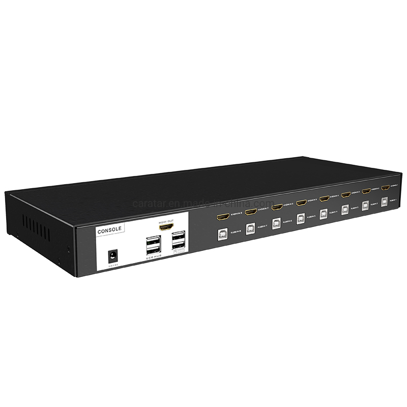 USB 4K HDMI KVM-коммутатор на 4 порта