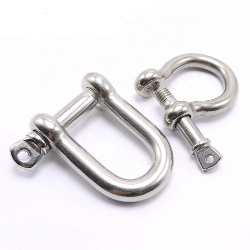 Stainless Steel Hardware Product Steel Shackle D Shackle