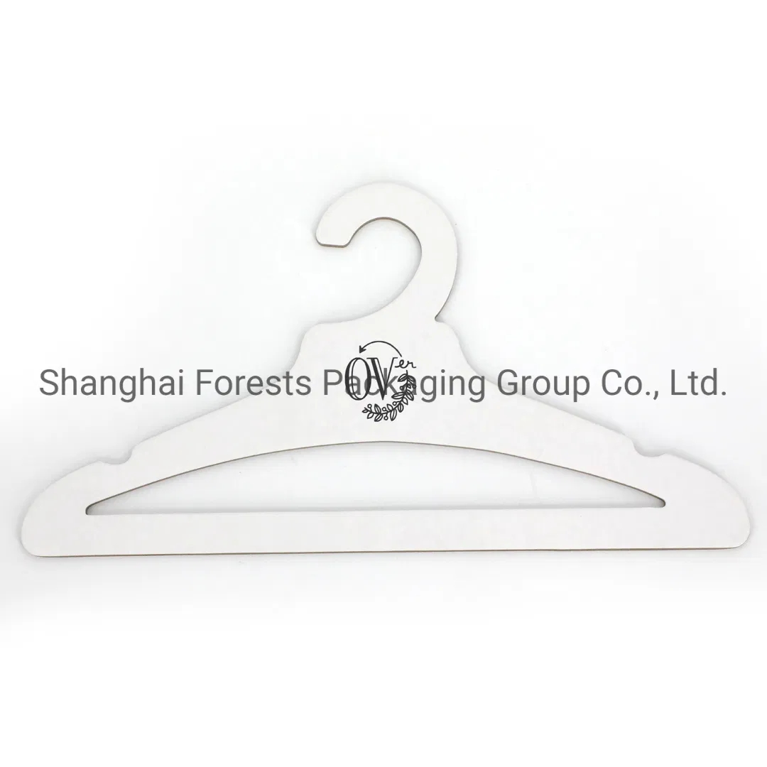 Recycled Eco-Friendly Custom Printed Cardboard Paper Suit Coat Clothes Pet Clothes Cardboard Paper Hanger