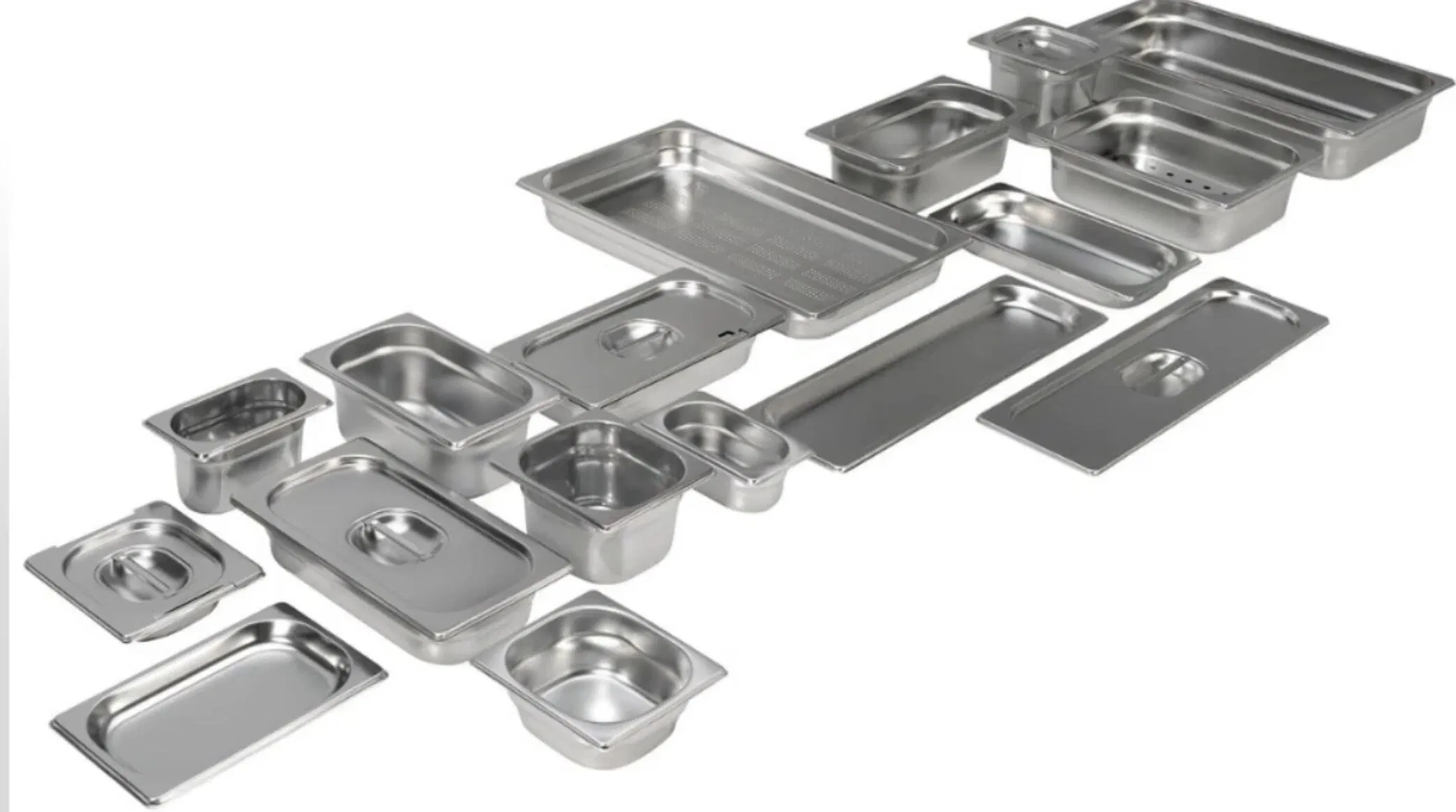 Hot Selling Stainless Steel American Style Containers Food Pan for Buffet